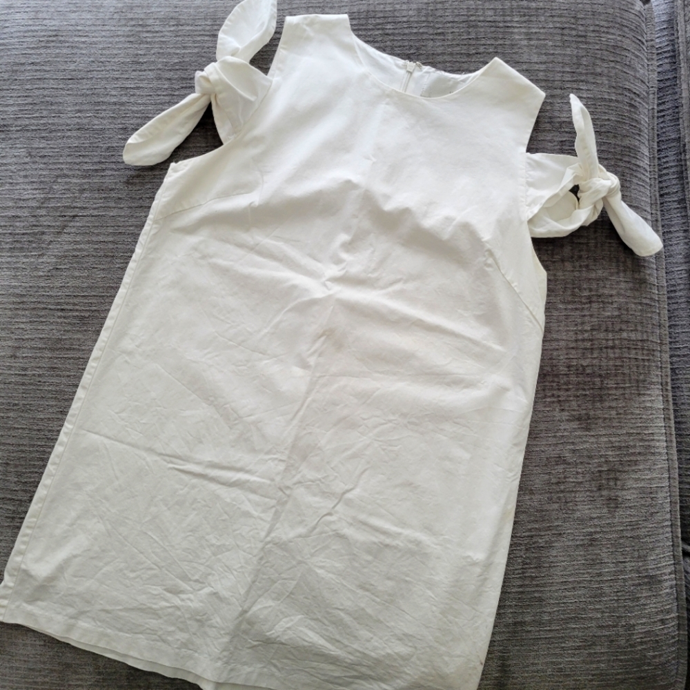 J.O.A. White A-Line Dress